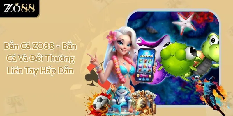 Bắn Cá ZO88 - Bắn Cá Và Đổi Thưởng Liền Tay Hấp Dẫn