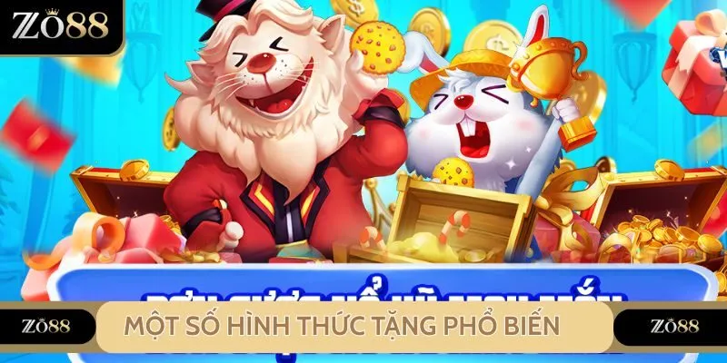Một số hình thức tặng phổ biến